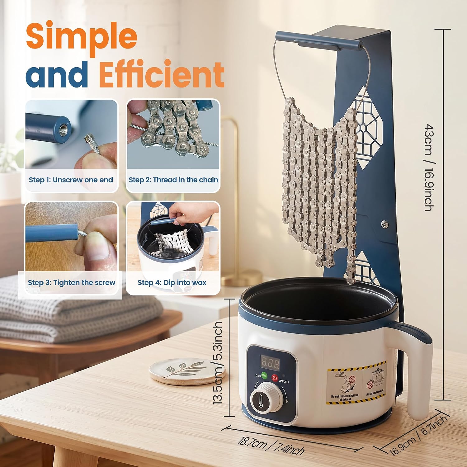 Pentola per sciogliere la cera - Chain Quick Link recensione e prezzo
